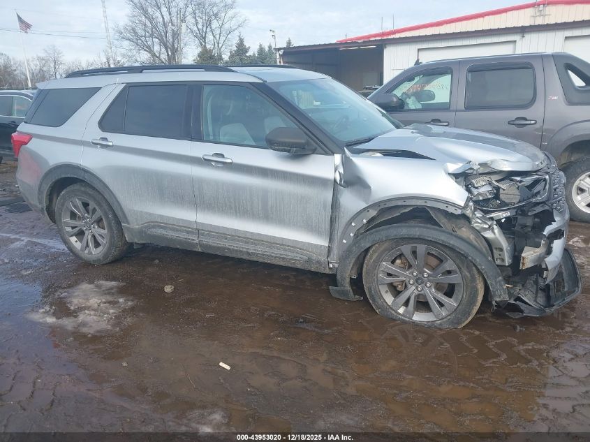 2021 Ford Explorer Xlt VIN: 1FMSK8DH3MGB30204 Lot: 43953020