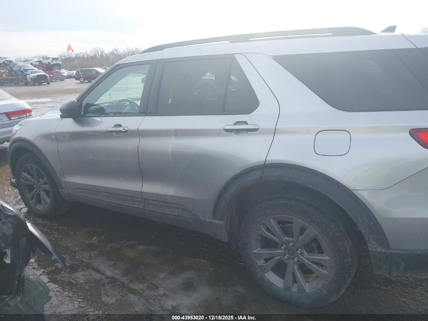 2021 Ford Explorer Xlt VIN: 1FMSK8DH3MGB30204 Lot: 43953020