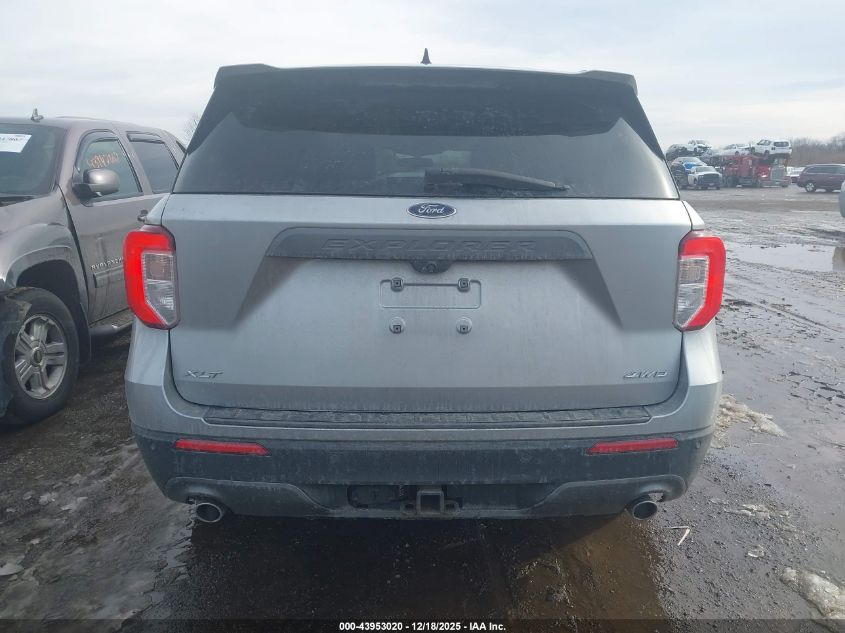 2021 Ford Explorer Xlt VIN: 1FMSK8DH3MGB30204 Lot: 43953020