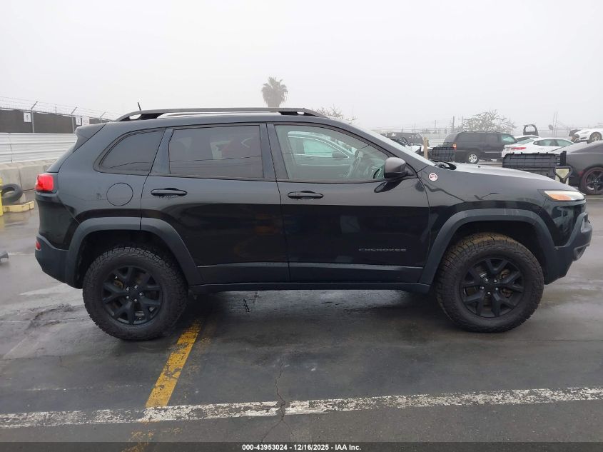 2016 Jeep Cherokee Trailhawk VIN: 1C4PJMBS1GW102917 Lot: 43953024