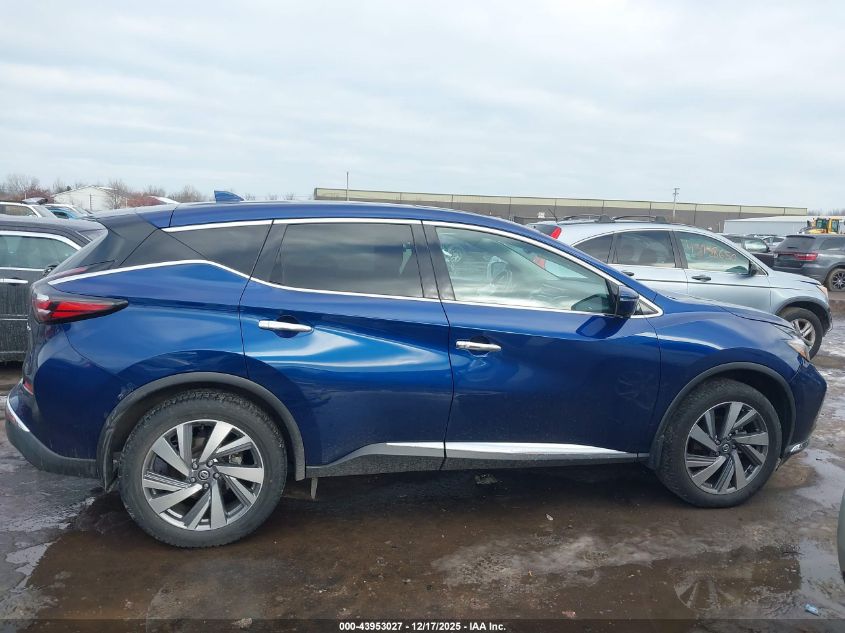 2021 Nissan Murano Sl Intelligent Awd VIN: 5N1AZ2CS9MC119698 Lot: 43953027