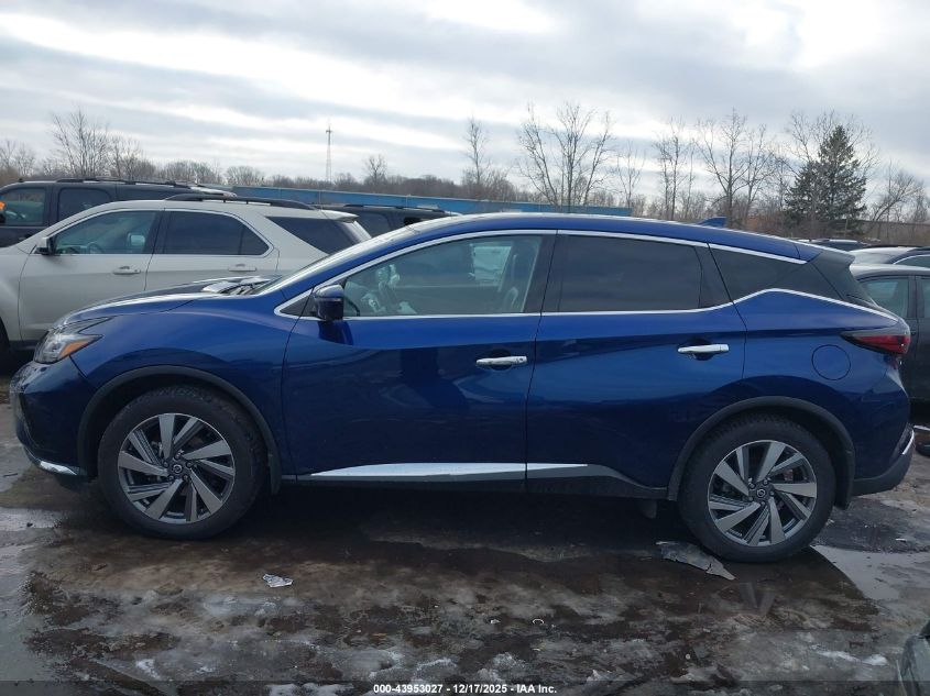 2021 Nissan Murano Sl Intelligent Awd VIN: 5N1AZ2CS9MC119698 Lot: 43953027