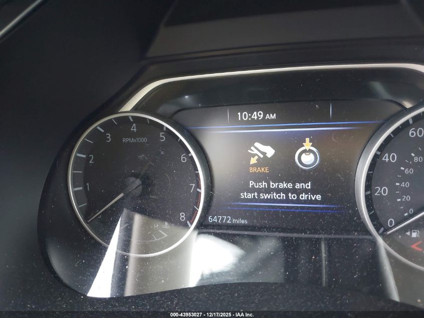 2021 Nissan Murano Sl Intelligent Awd VIN: 5N1AZ2CS9MC119698 Lot: 43953027