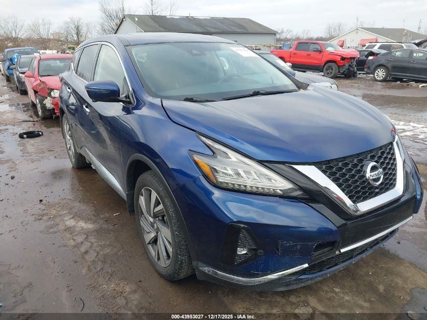 2021 Nissan Murano Sl Intelligent Awd VIN: 5N1AZ2CS9MC119698 Lot: 43953027