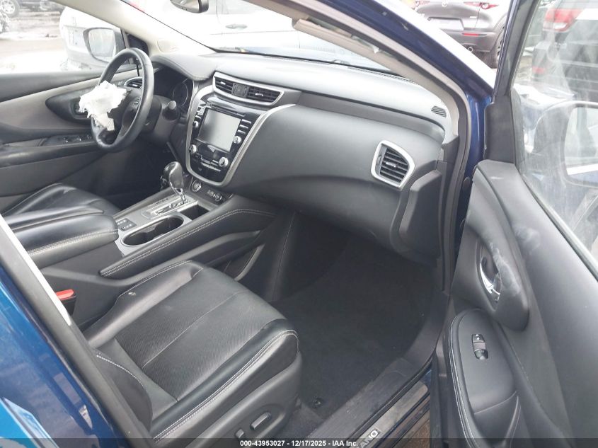 2021 Nissan Murano Sl Intelligent Awd VIN: 5N1AZ2CS9MC119698 Lot: 43953027