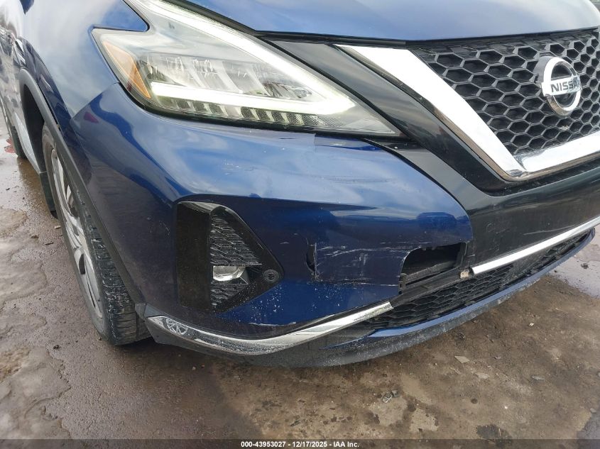 2021 Nissan Murano Sl Intelligent Awd VIN: 5N1AZ2CS9MC119698 Lot: 43953027