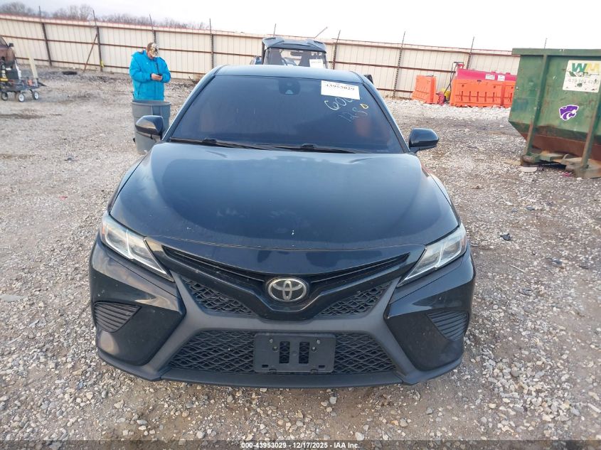 2018 Toyota Camry Se VIN: 4T1B11HK6JU606068 Lot: 43953029