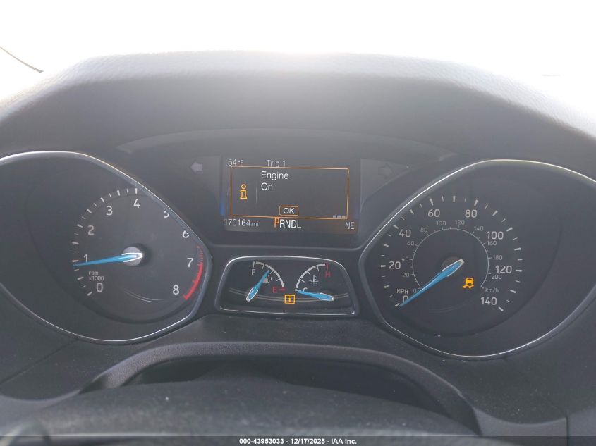 2016 Ford Focus Se VIN: 1FADP3F29GL350751 Lot: 43953033