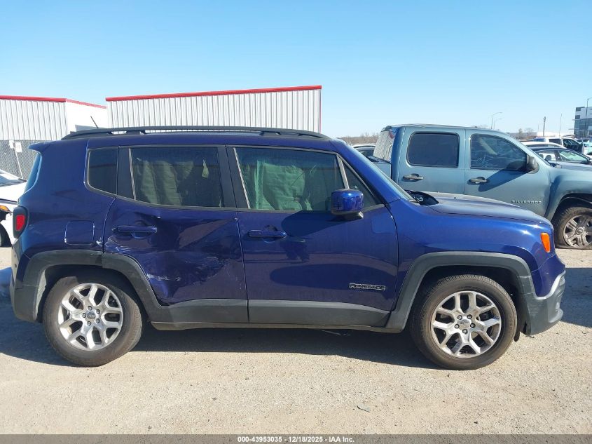 2016 Jeep Renegade Latitude VIN: ZACCJABT5GPC55240 Lot: 43953035