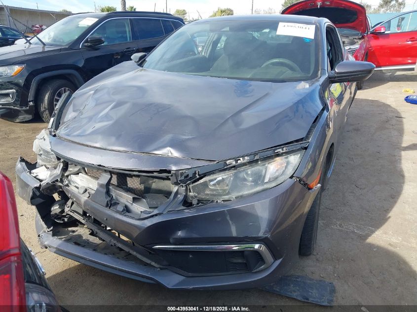 2019 Honda Civic Lx VIN: 2HGFC4B6XKH301398 Lot: 43953041