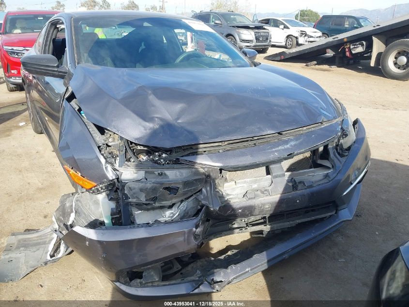 2019 Honda Civic Lx VIN: 2HGFC4B6XKH301398 Lot: 43953041