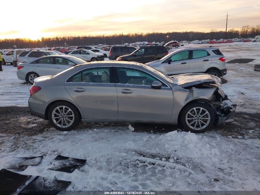 2020 Mercedes-Benz A 220 VIN: W1K3G4EB3LW043068 Lot: 43953042