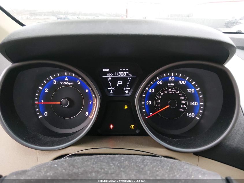 2012 Hyundai Elantra Gls (Ulsan Plant) VIN: KMHDH4AE7CU338581 Lot: 43953043