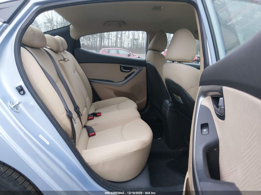 2012 Hyundai Elantra Gls (Ulsan Plant) VIN: KMHDH4AE7CU338581 Lot: 43953043