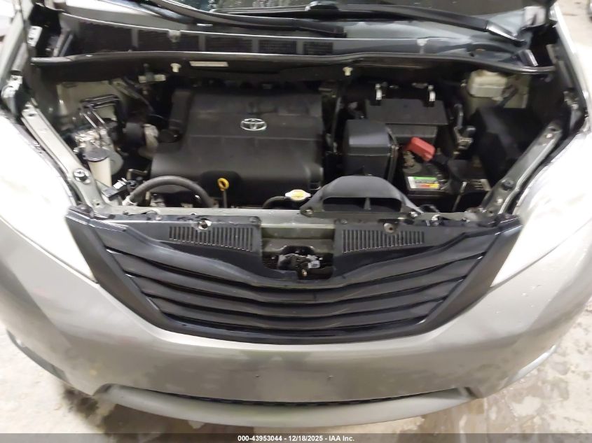 2013 Toyota Sienna L V6 7 Passenger VIN: 5TDZK3DC0DS287561 Lot: 43953044