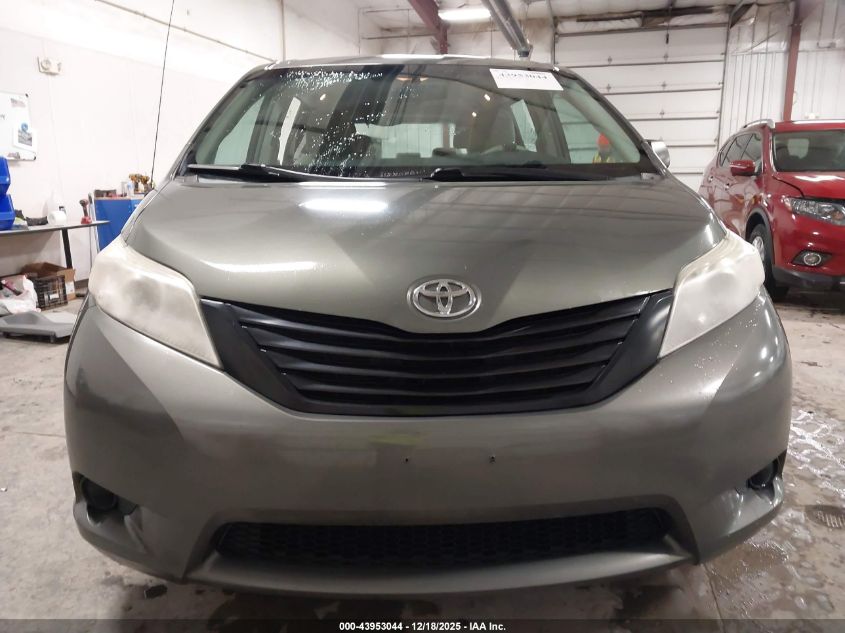 2013 Toyota Sienna L V6 7 Passenger VIN: 5TDZK3DC0DS287561 Lot: 43953044