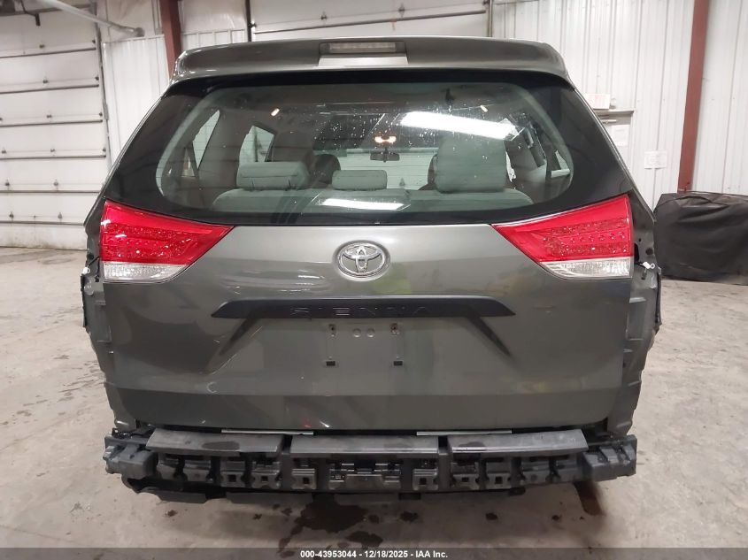 2013 Toyota Sienna L V6 7 Passenger VIN: 5TDZK3DC0DS287561 Lot: 43953044