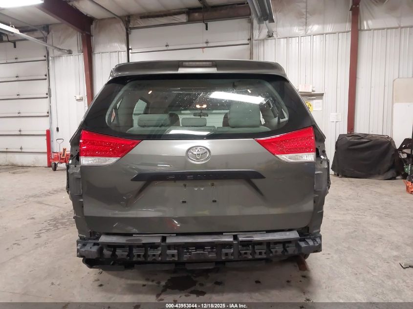 2013 Toyota Sienna L V6 7 Passenger VIN: 5TDZK3DC0DS287561 Lot: 43953044