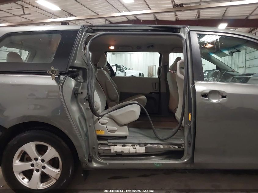 2013 Toyota Sienna L V6 7 Passenger VIN: 5TDZK3DC0DS287561 Lot: 43953044