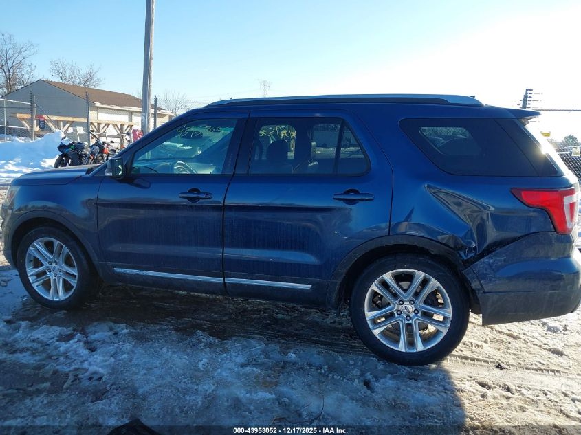 2016 Ford Explorer Xlt VIN: 1FM5K8D89GGD23670 Lot: 43953052