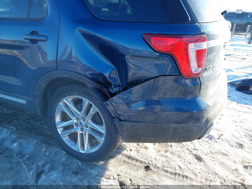 2016 Ford Explorer Xlt VIN: 1FM5K8D89GGD23670 Lot: 43953052