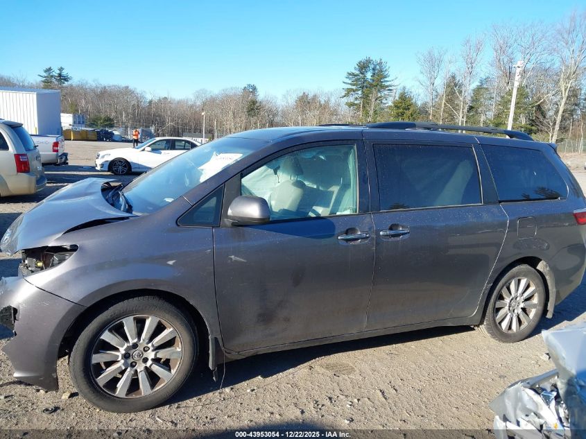2017 Toyota Sienna Xle Premium 7 Passenger VIN: 5TDDZ3DC2HS175789 Lot: 43953054