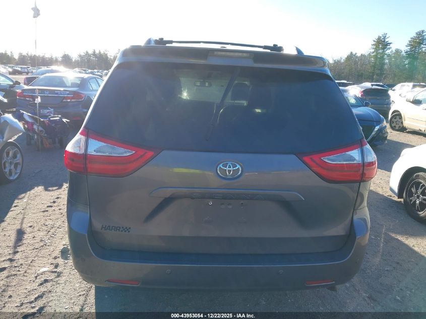 2017 Toyota Sienna Xle Premium 7 Passenger VIN: 5TDDZ3DC2HS175789 Lot: 43953054