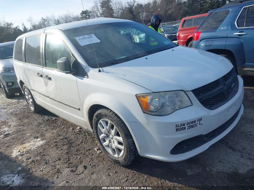 2014 Ram Cargo Tradesman VIN: 2C4JRGAG2ER428213 Lot: 43953057
