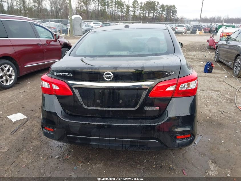 2019 Nissan Sentra Sv VIN: 3N1AB7AP1KY257599 Lot: 43953058