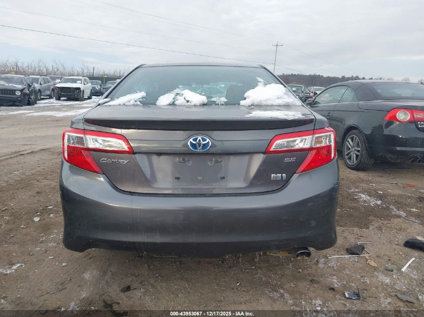 2014 Toyota Camry Hybrid Se Limited Edition VIN: 4T1BD1FK8EU131751 Lot: 43953067