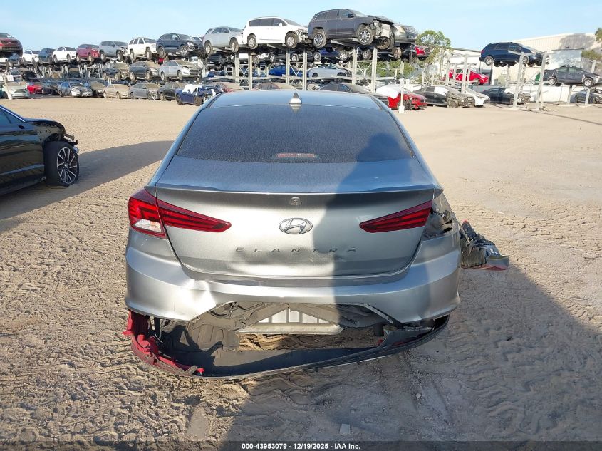 2019 Hyundai Elantra Sel VIN: KMHD84LF7KU743151 Lot: 43953079