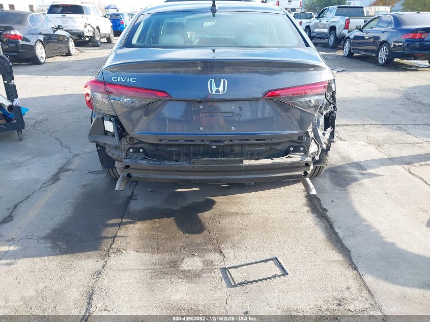 2024 Honda Civic Ex VIN: 2HGFE1F74RH318591 Lot: 43953092