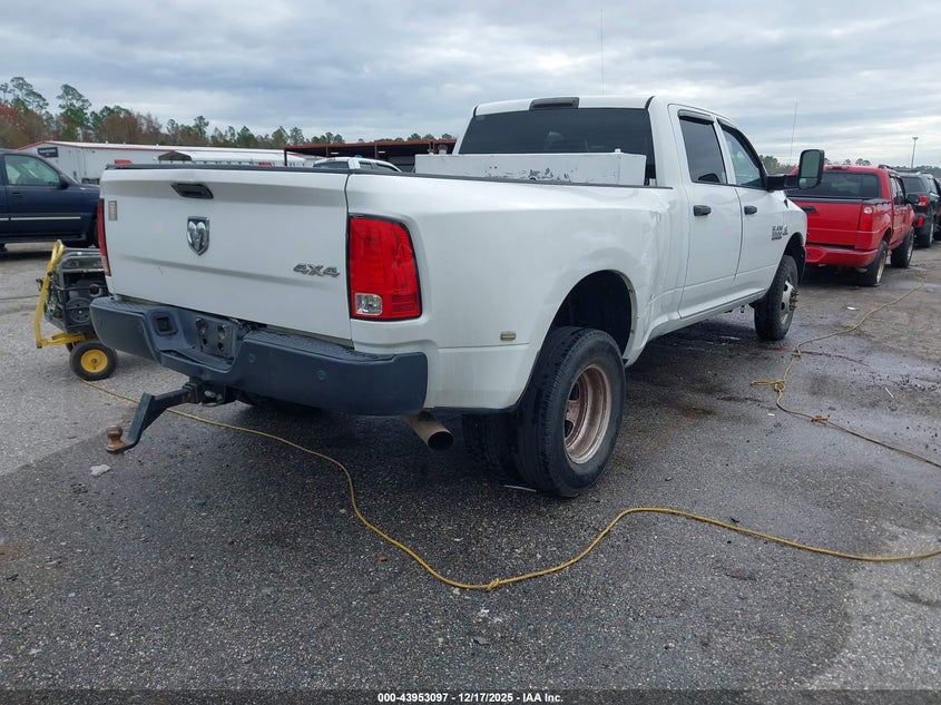 2015 Ram 3500 Ram Tradesman white Lot 111043953097 Vin 3C63RRGLXFG572678