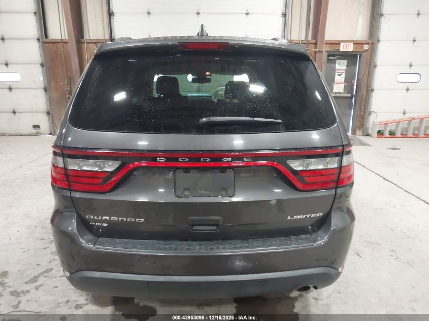 2015 Dodge Durango Limited VIN: 1C4RDJDG7FC837814 Lot: 43953098