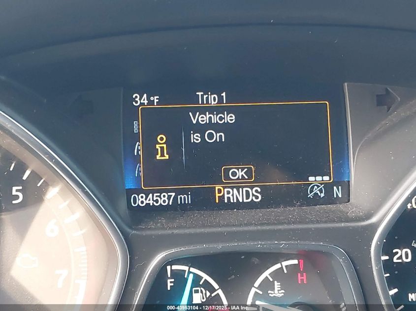 2019 Ford Escape Se VIN: 1FMCU0GD0KUA68784 Lot: 43953104