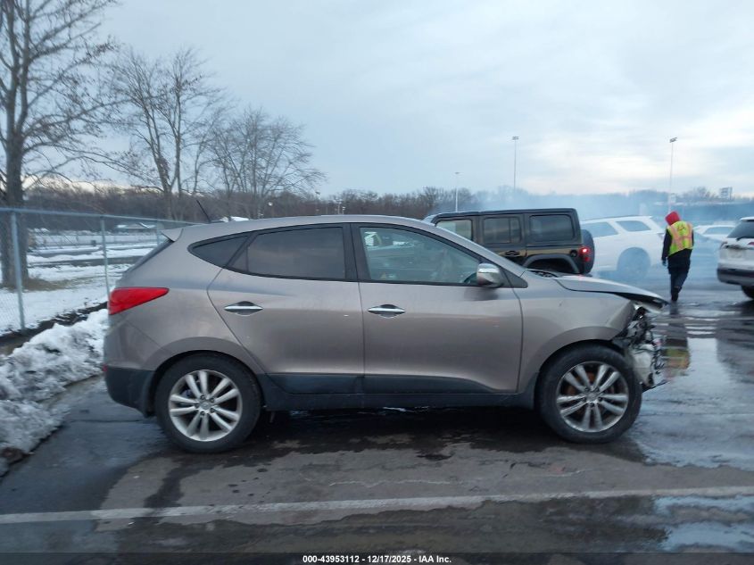 2012 Hyundai Tucson Limited VIN: KM8JU3AC0CU362888 Lot: 43953112