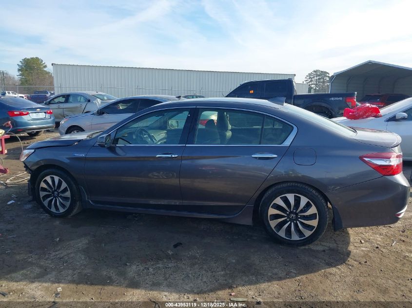 2017 Honda Accord Hybrid Touring VIN: JHMCR6F76HC031515 Lot: 43953119
