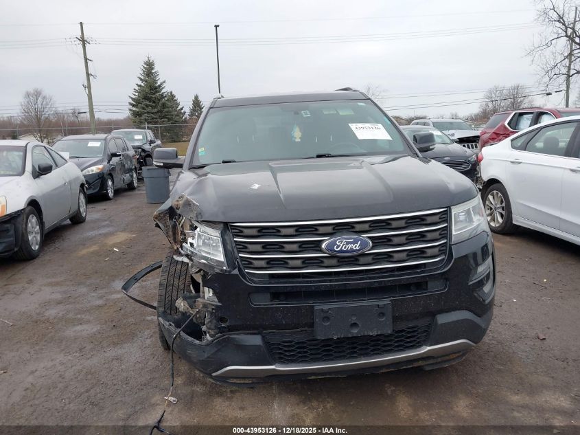 2017 Ford Explorer Xlt VIN: 1FM5K8D88HGC01349 Lot: 43953126