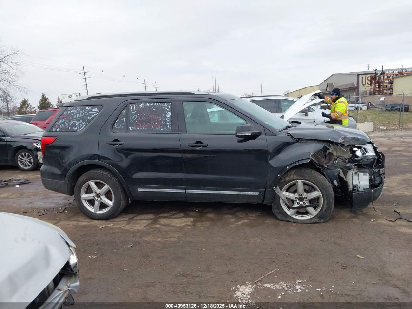 2017 Ford Explorer Xlt VIN: 1FM5K8D88HGC01349 Lot: 43953126