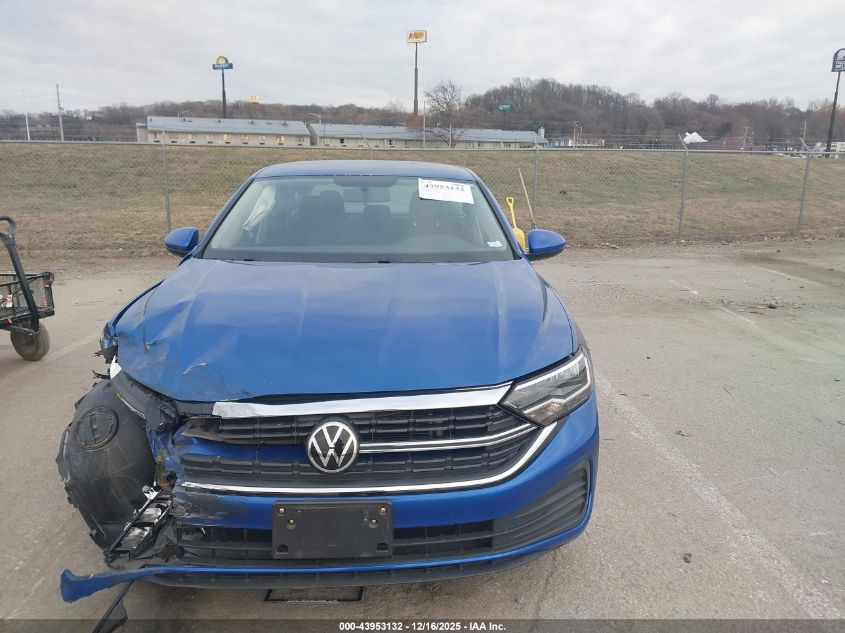 2022 Volkswagen Jetta 1.5T S VIN: 3VWCM7BU0NM021443 Lot: 43953132