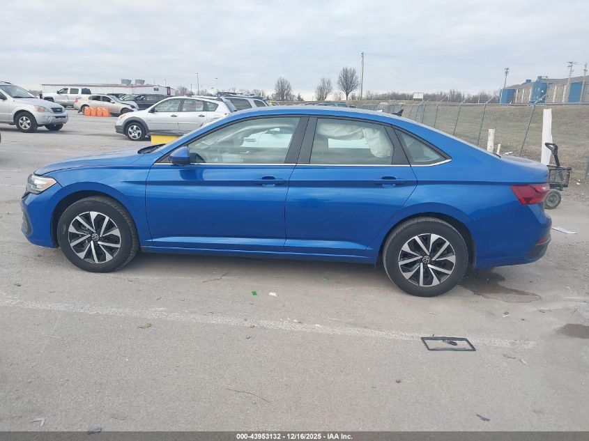 2022 Volkswagen Jetta 1.5T S VIN: 3VWCM7BU0NM021443 Lot: 43953132