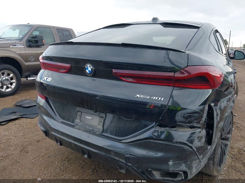 2024 BMW X6 xDrive40I VIN: 5UX33EX0XR9S29459 Lot: 43953143