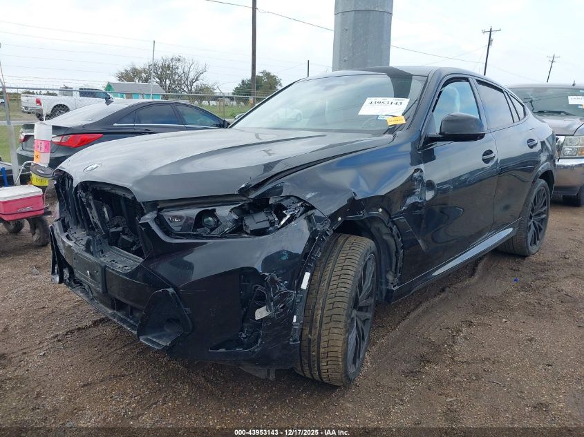2024 BMW X6 xDrive40I VIN: 5UX33EX0XR9S29459 Lot: 43953143