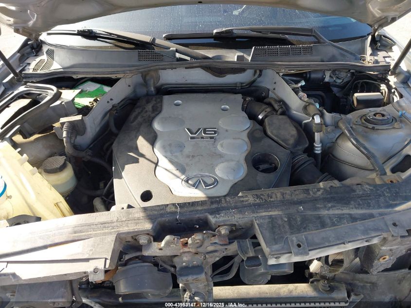 2007 Infiniti Fx35 VIN: JNRAS08W27X206381 Lot: 43953147