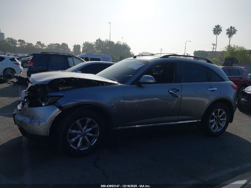 2007 Infiniti Fx35 VIN: JNRAS08W27X206381 Lot: 43953147