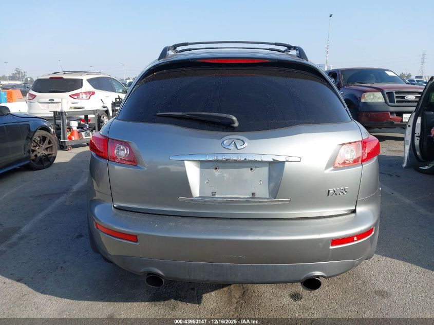 2007 Infiniti Fx35 VIN: JNRAS08W27X206381 Lot: 43953147