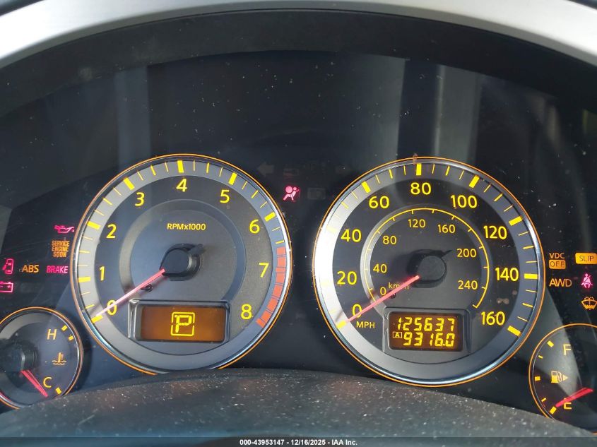 2007 Infiniti Fx35 VIN: JNRAS08W27X206381 Lot: 43953147