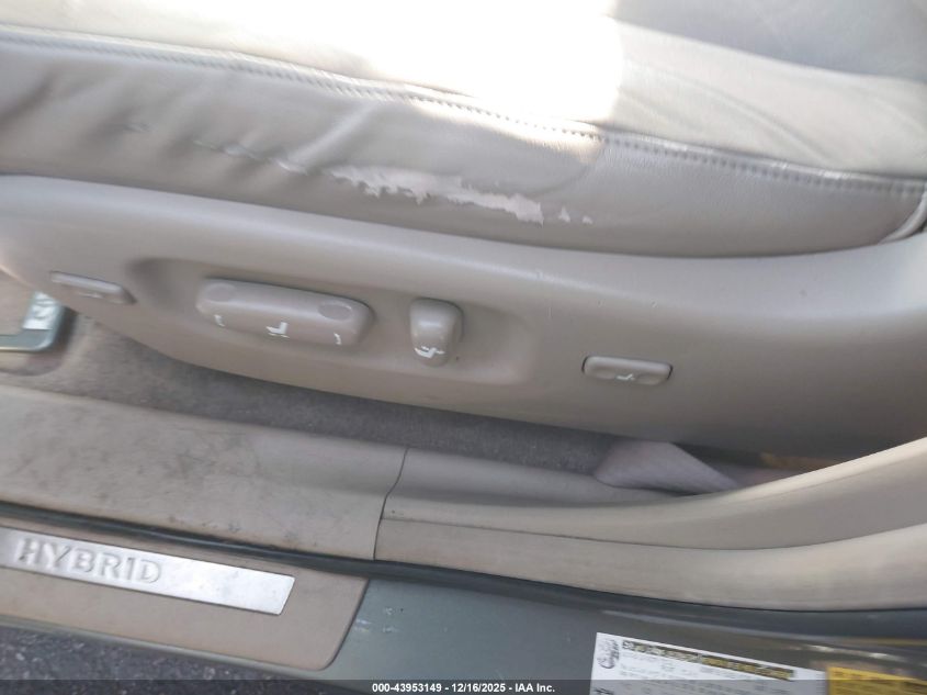 2008 Toyota Highlander Hybrid Limited VIN: JTEEW44AX82017916 Lot: 43953149