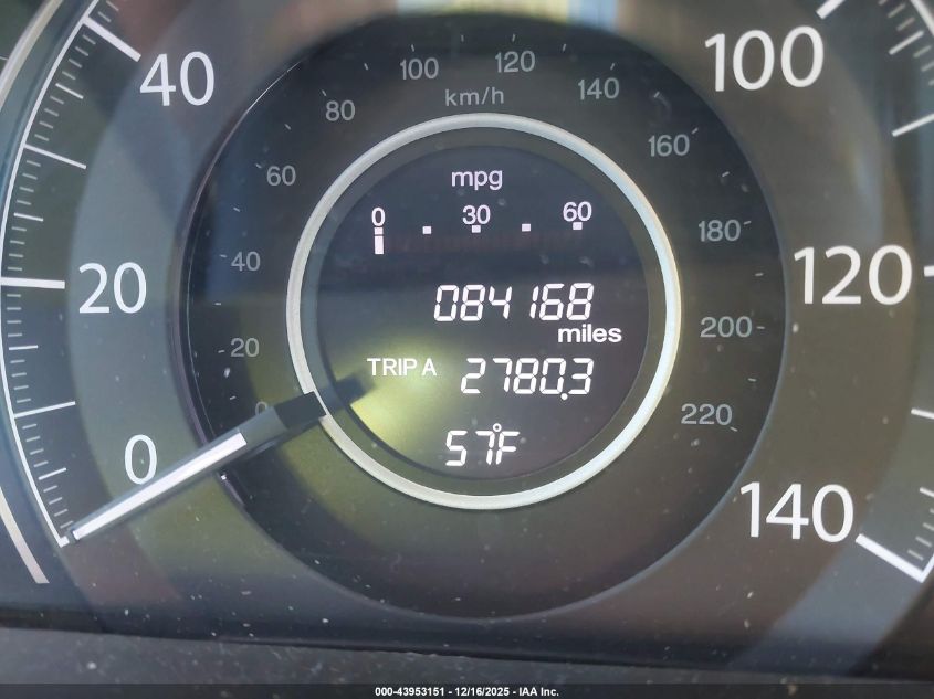 2016 Honda Cr-V Ex-L VIN: 2HKRM4H72GH636677 Lot: 43953151