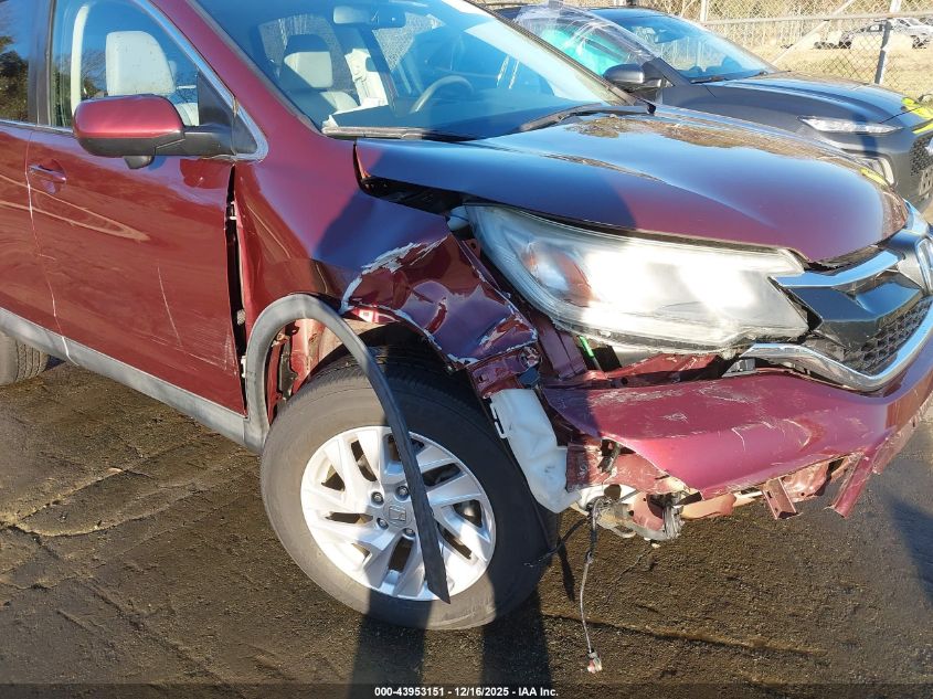 2016 Honda Cr-V Ex-L VIN: 2HKRM4H72GH636677 Lot: 43953151